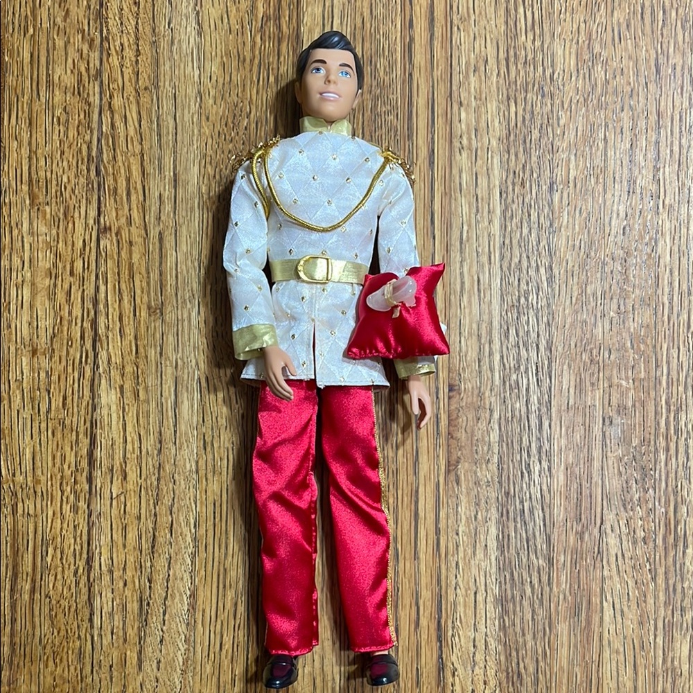 Disney Red and Gold Doll with Accessories